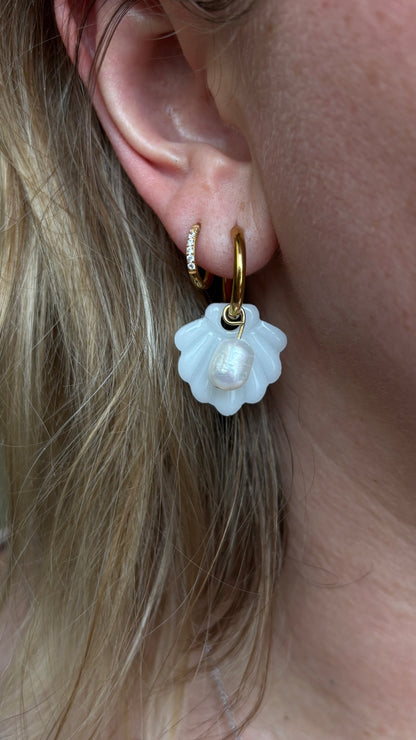 Maréa avec sa perle d’eau douche